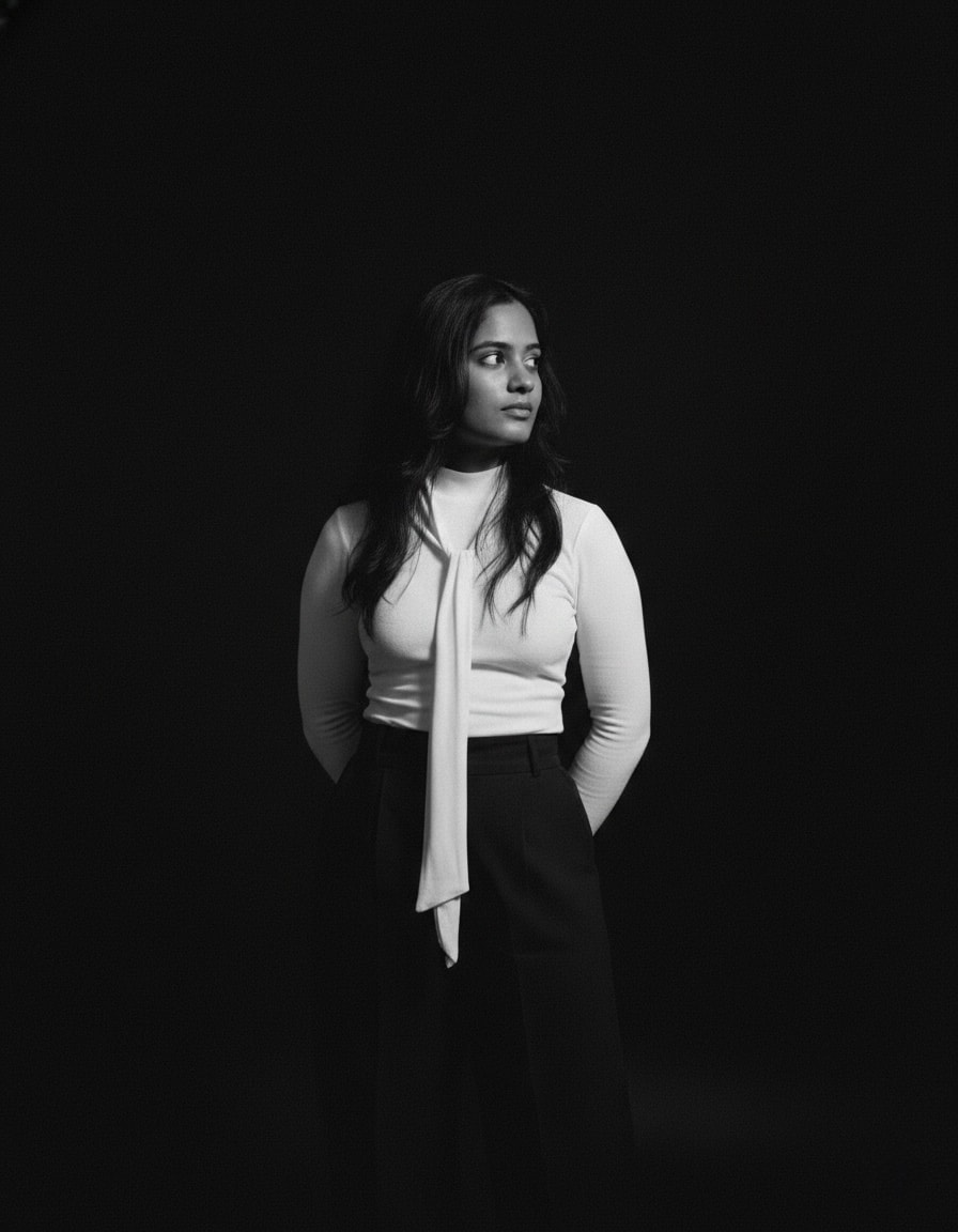 Tanvi's portrait illustration