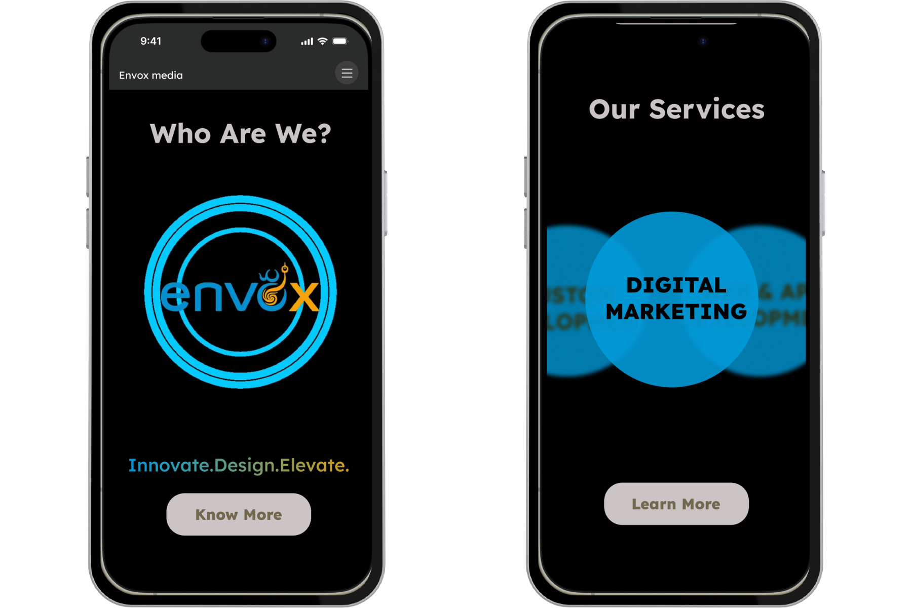 Envox Media hero