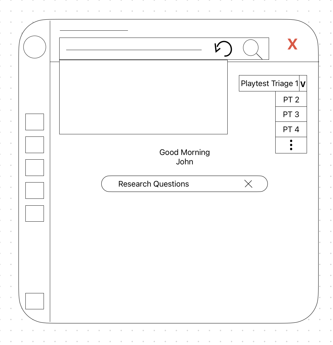 A query redirects the user straight to the right information